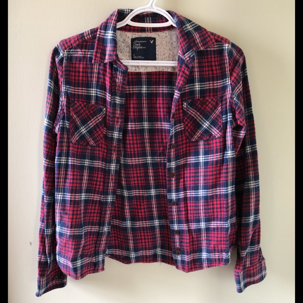 AmericanEagle Plaid shirts
